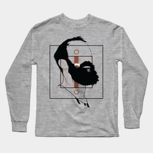 Beard aesthetics version 3 Long Sleeve T-Shirt